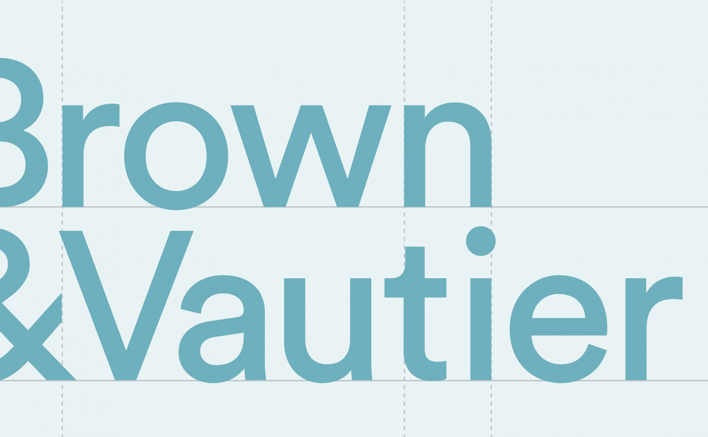 Brown-Vautier-logo-wordmark-design
