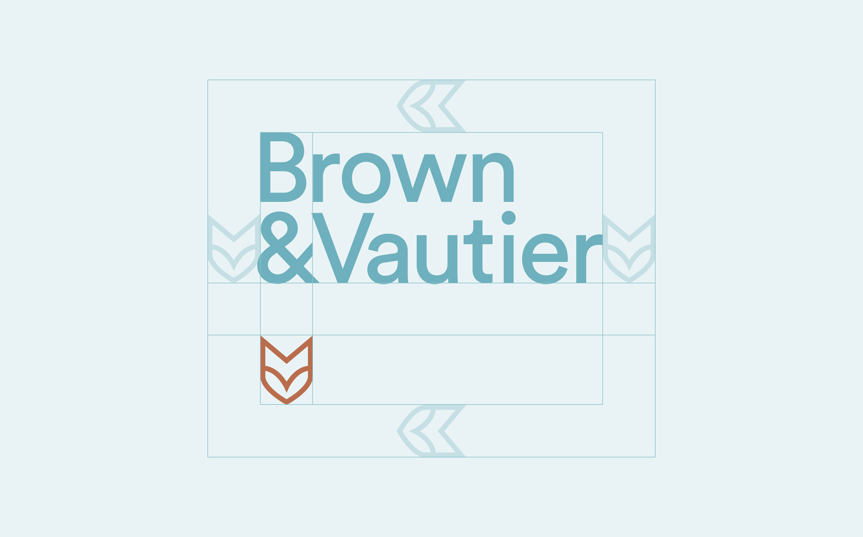 Brown Vautier Logo Exclusion Zone Ascend Studio