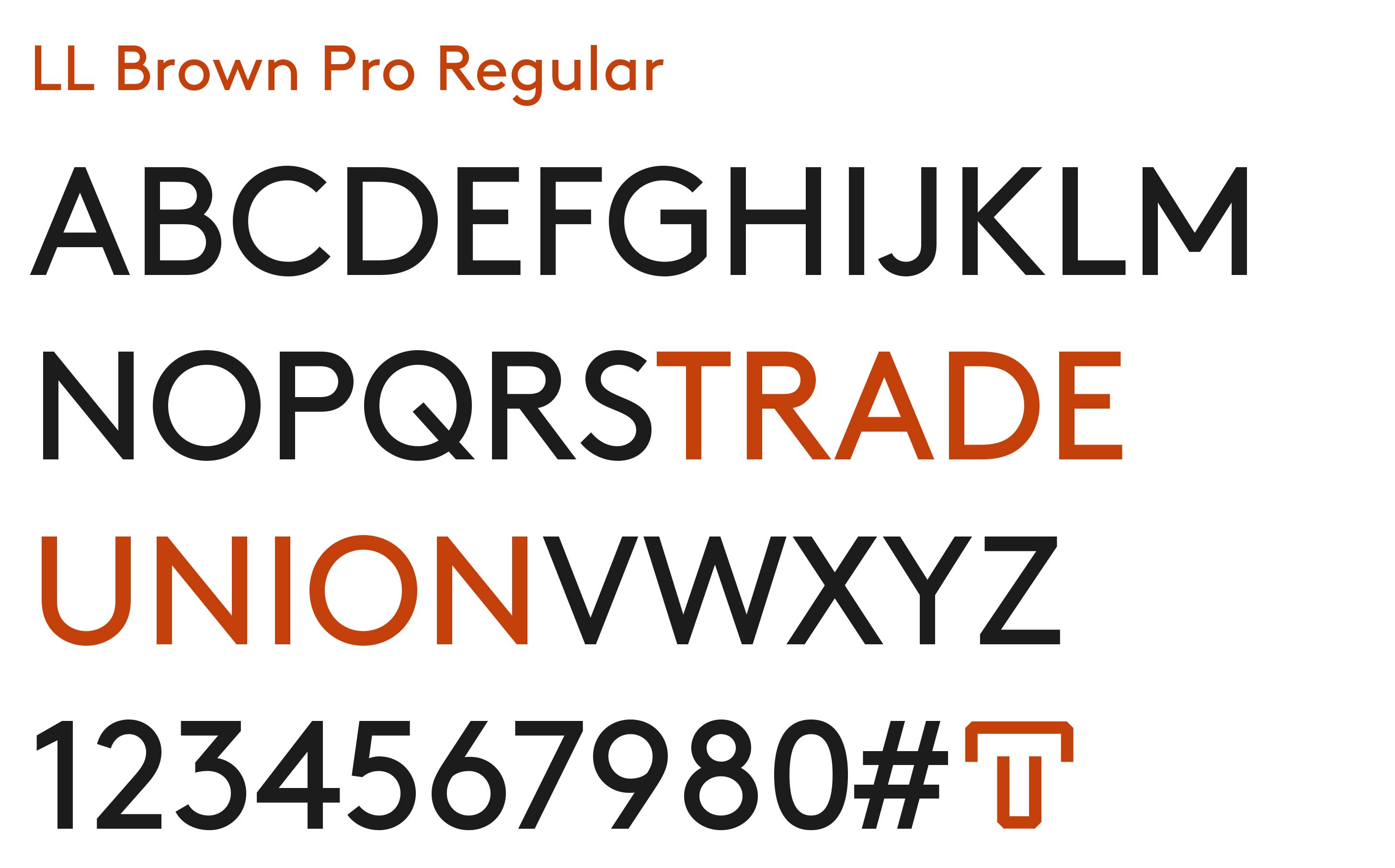 trade-union-typeface